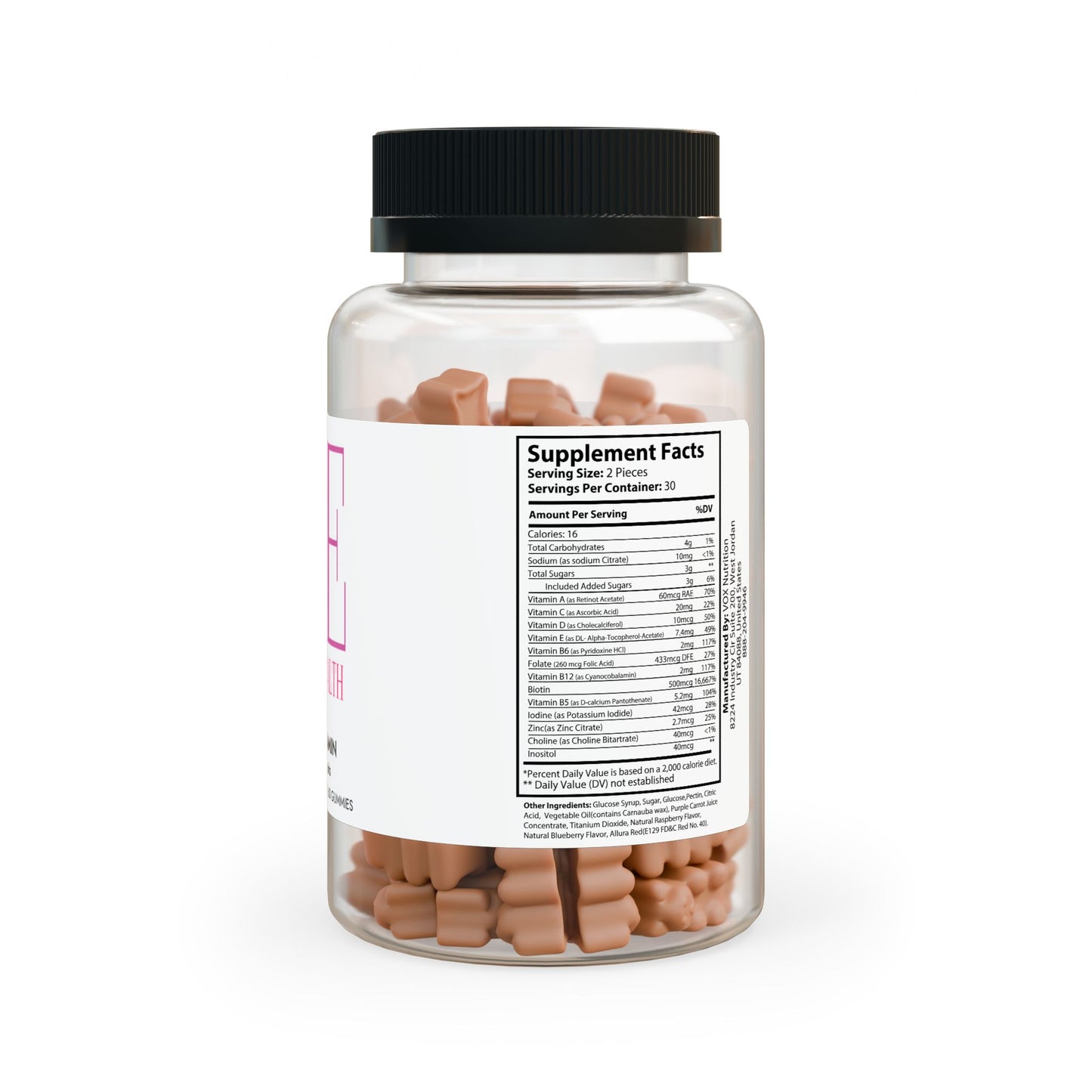 Be your healthy - Hair Vitamin Gummies (60 Gummies)