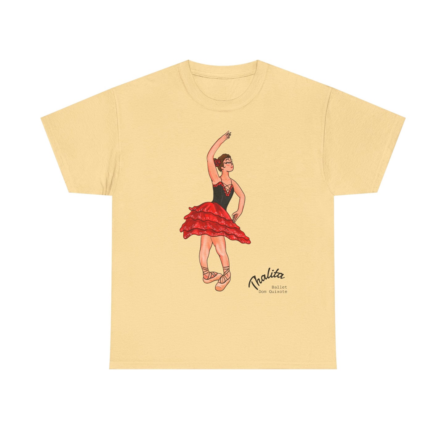Thalhe Festival - Thalita Ballet Dom Quixote - Ballet Dancer Unisex Heavy Cotton Tee
