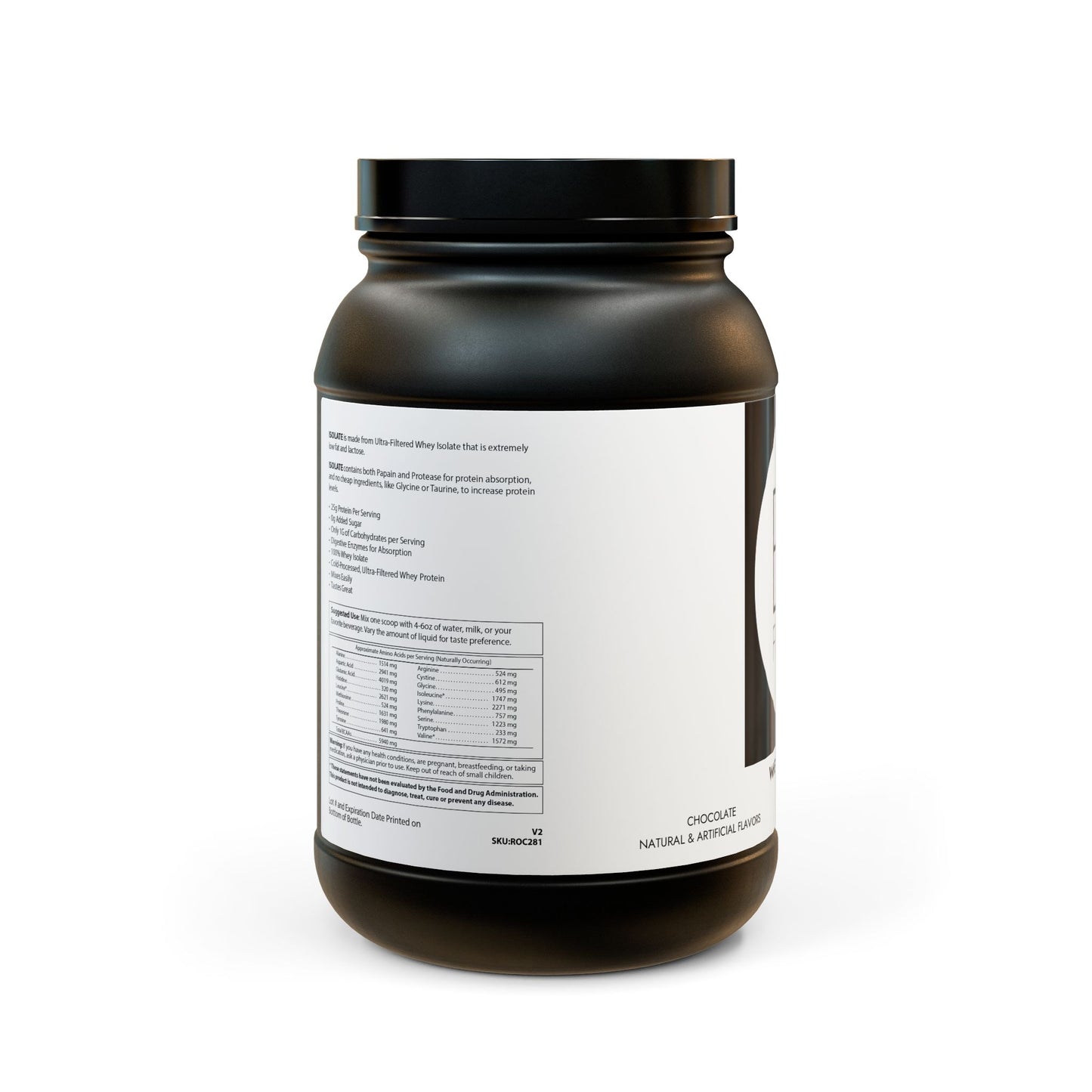 Be Fitness - Whey Isolate Protein Supplement (907g, 2lb)