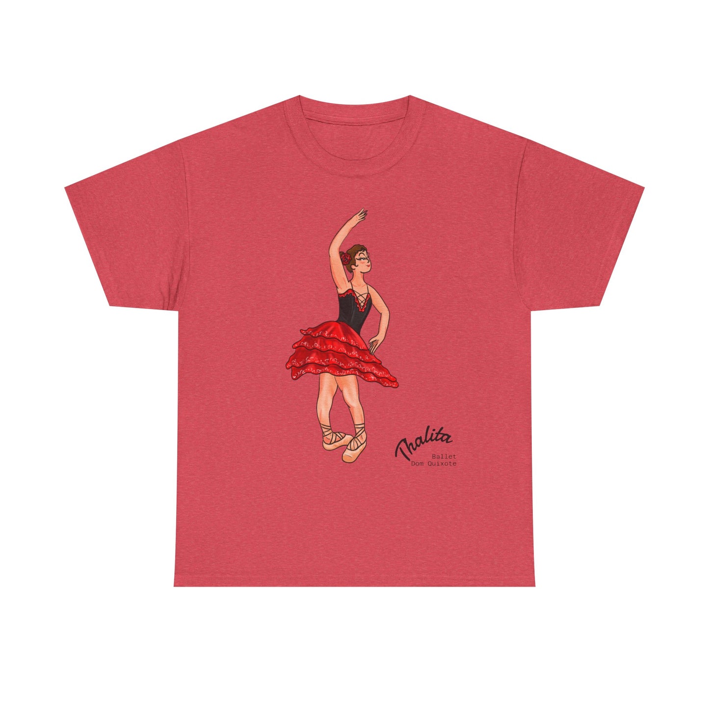 Thalhe Festival - Thalita Ballet Dom Quixote - Ballet Dancer Unisex Heavy Cotton Tee