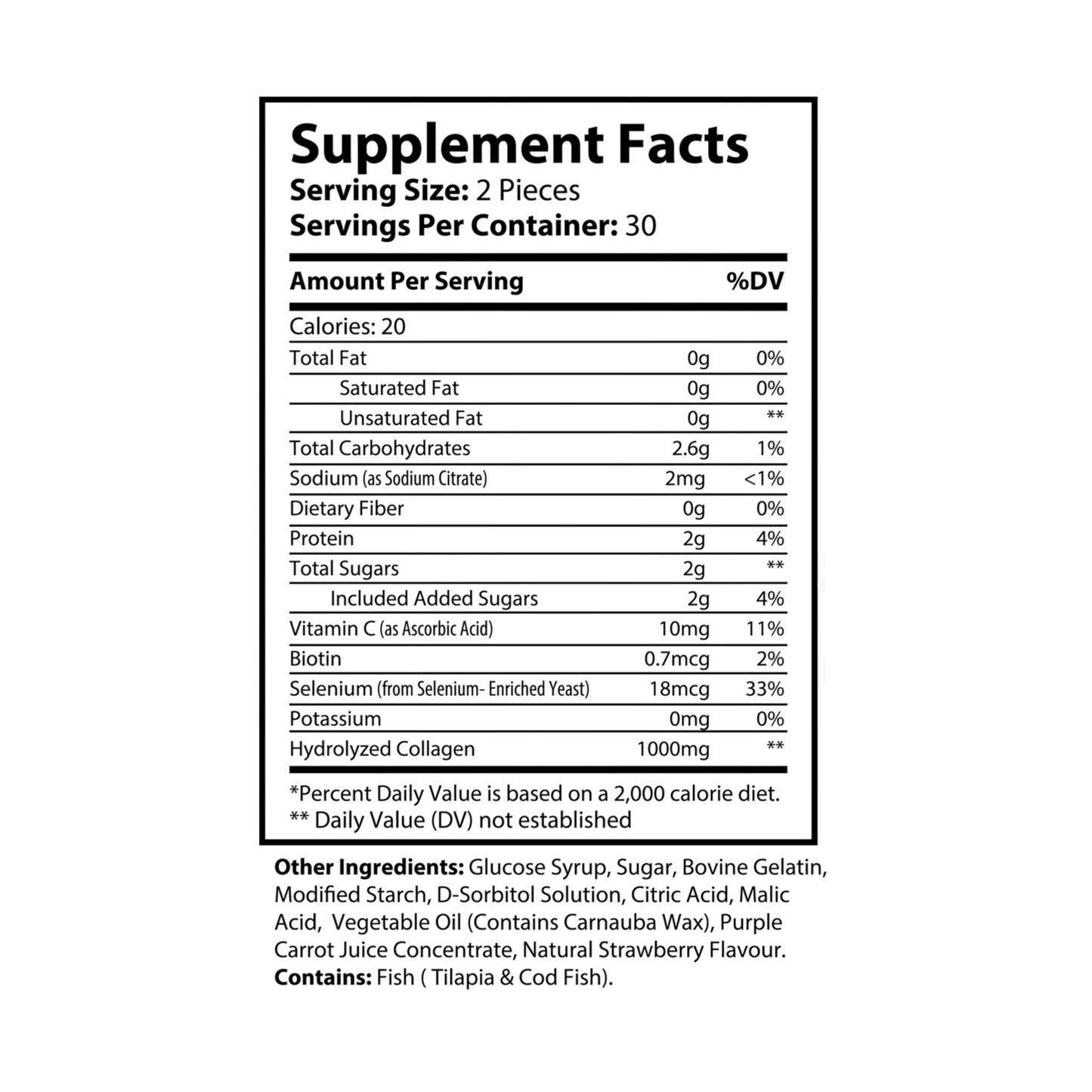 Be Your Health - Collagen Gummies (60 Gummies)