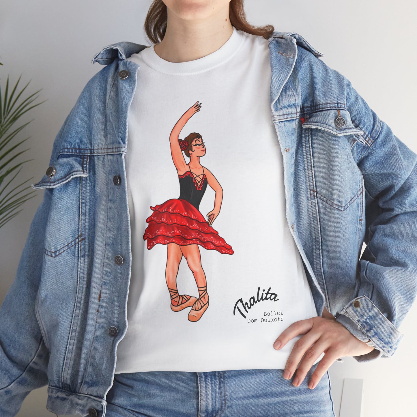 Thalhe Festival - Thalita Ballet Dom Quixote - Ballet Dancer Unisex Heavy Cotton Tee