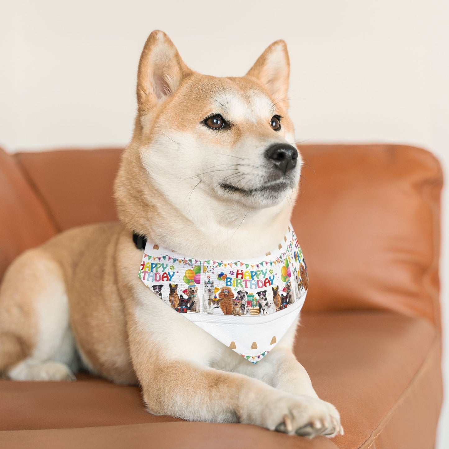 Be Pet - Happy Birthday Pet Bandana Collar