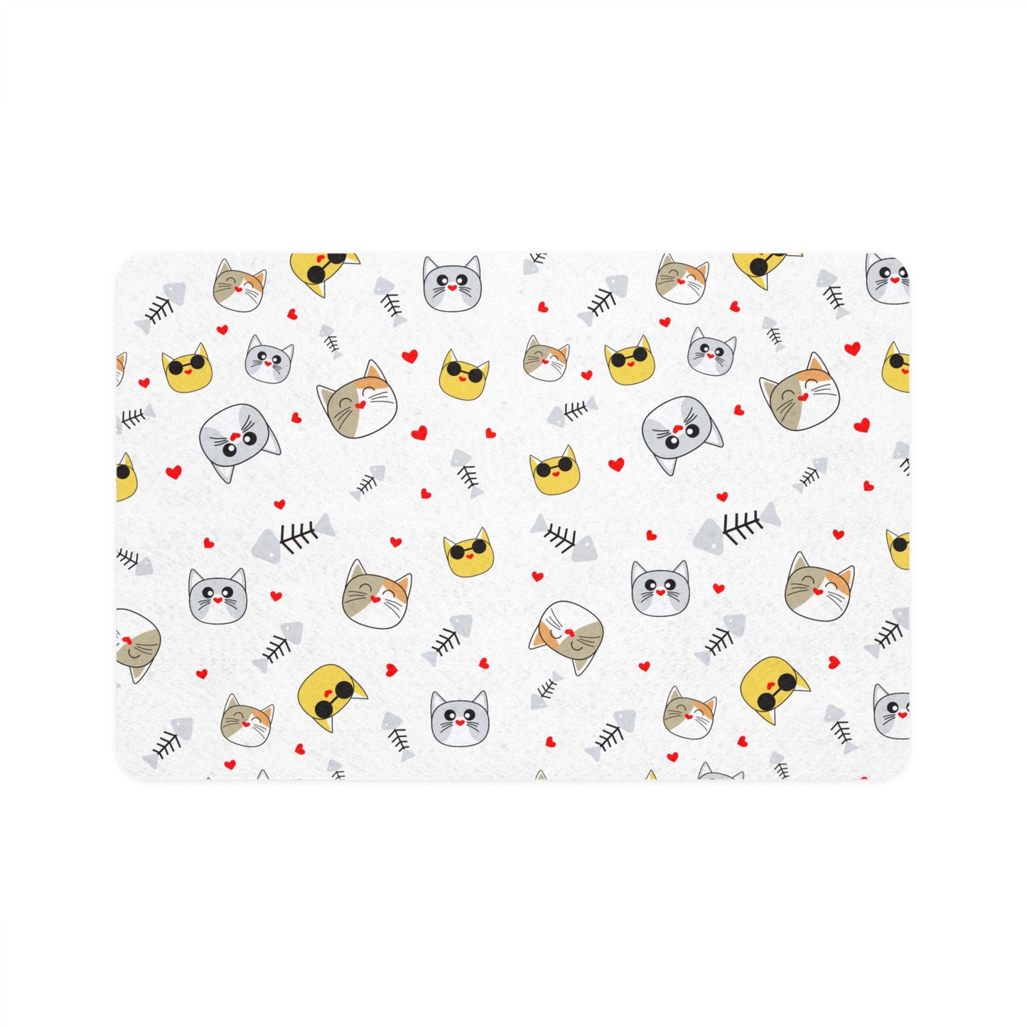 Be Pet - Cute Cat Food Mat