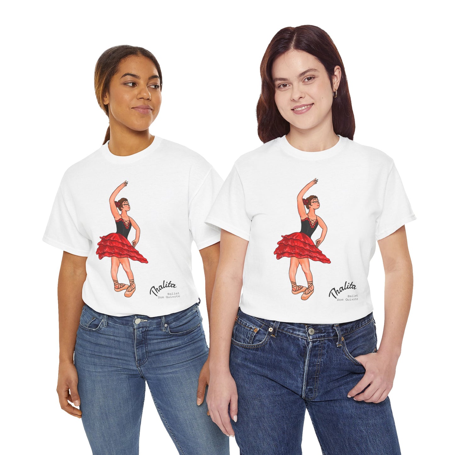 Thalhe Festival - Thalita Ballet Dom Quixote - Ballet Dancer Unisex Heavy Cotton Tee