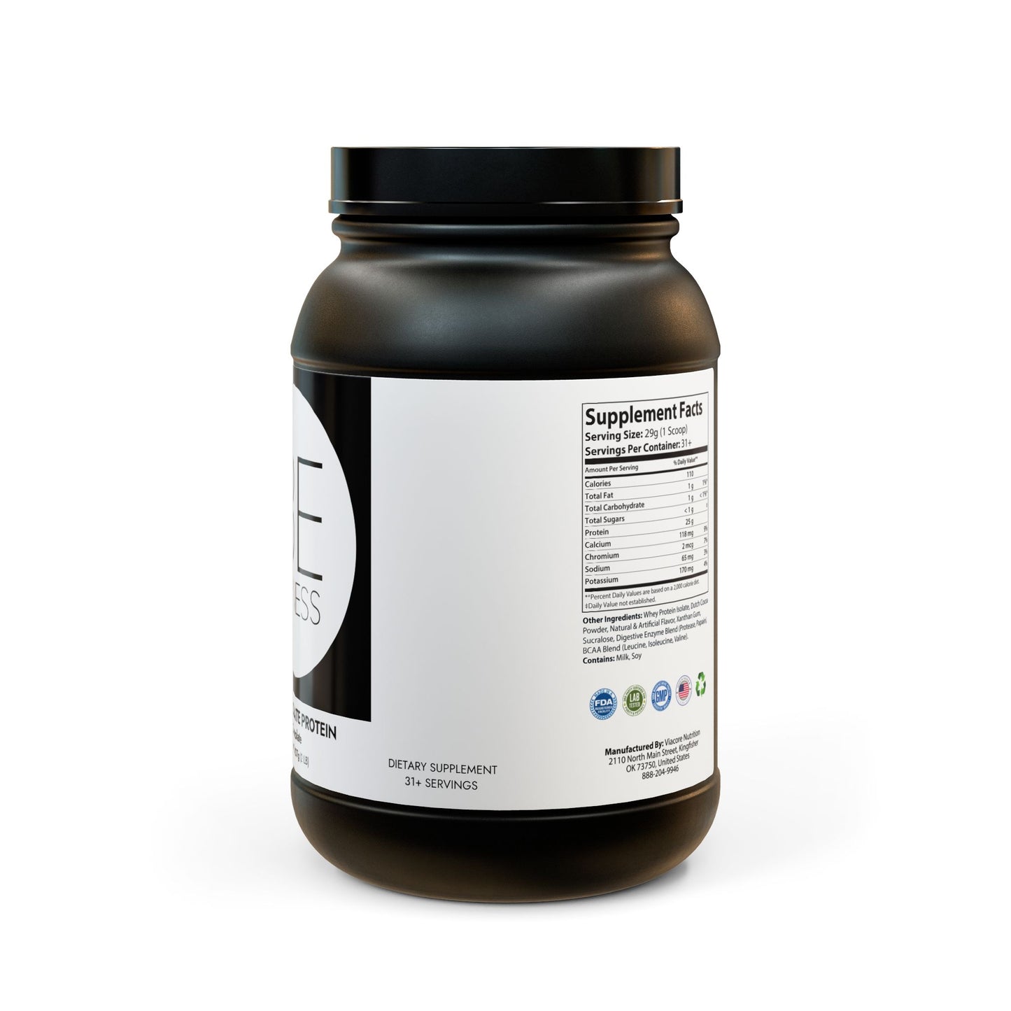 Be Fitness - Whey Isolate Protein Supplement (907g, 2lb)