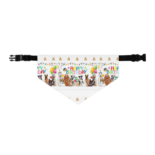 Be Pet - Happy Birthday Pet Bandana Collar