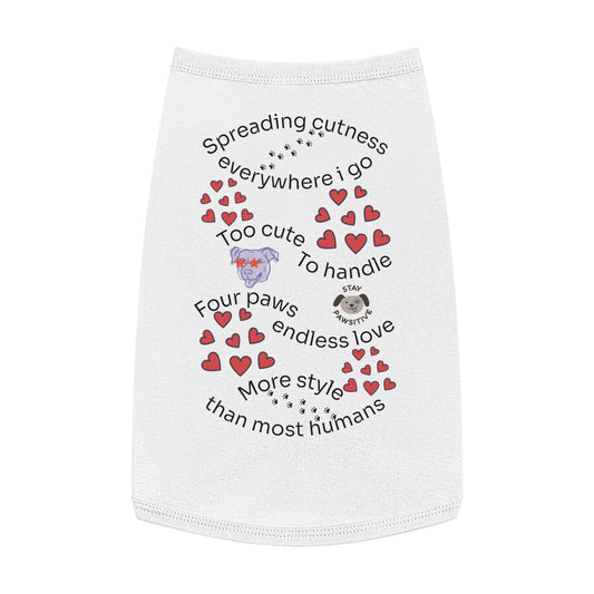 Be Pet - Cute Pet Tank Top for Dogs