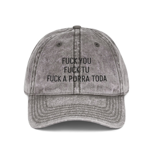 [Y] - Vintage Embroidered Cap